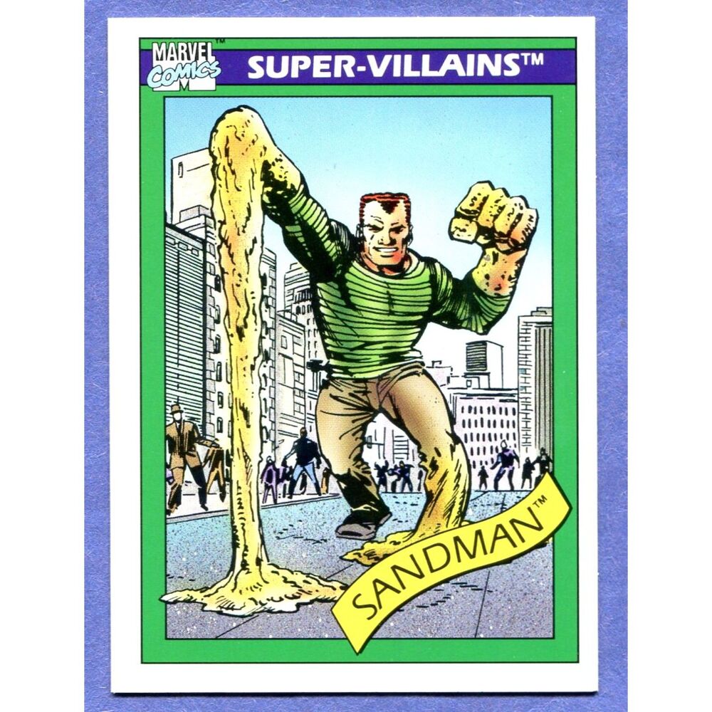 1990 Marvel Universe Card #66 Sandman